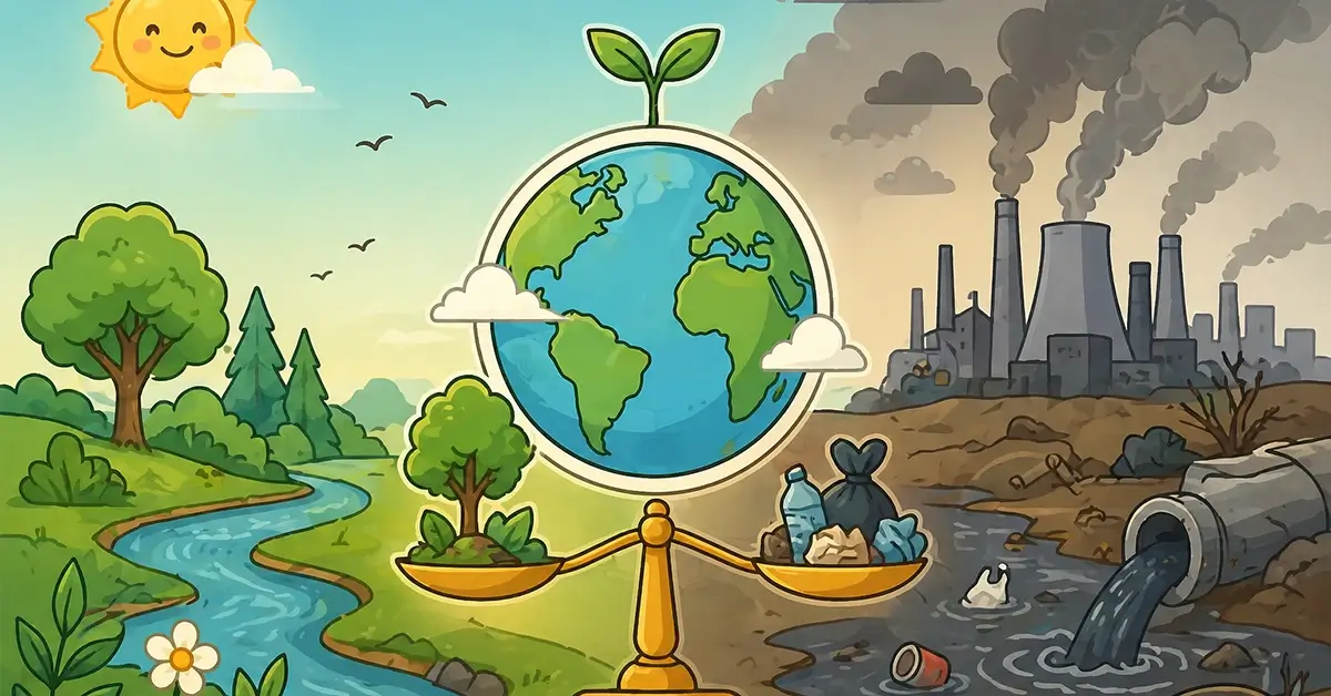 La pollution des milieux naturels